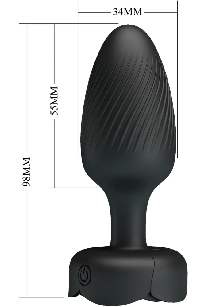 Pretty Love Osborn - wibrujący korek analny 4.webp