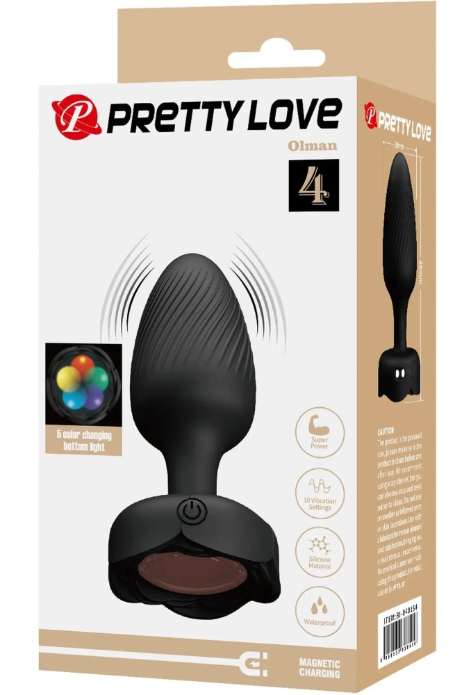 Pretty Love Olman - wibrujący korek analn.webp