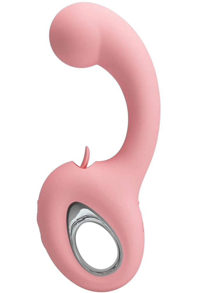 Pretty Love Erynnyes - wibrator do punku G z ruchomym języczkiem 2.webp