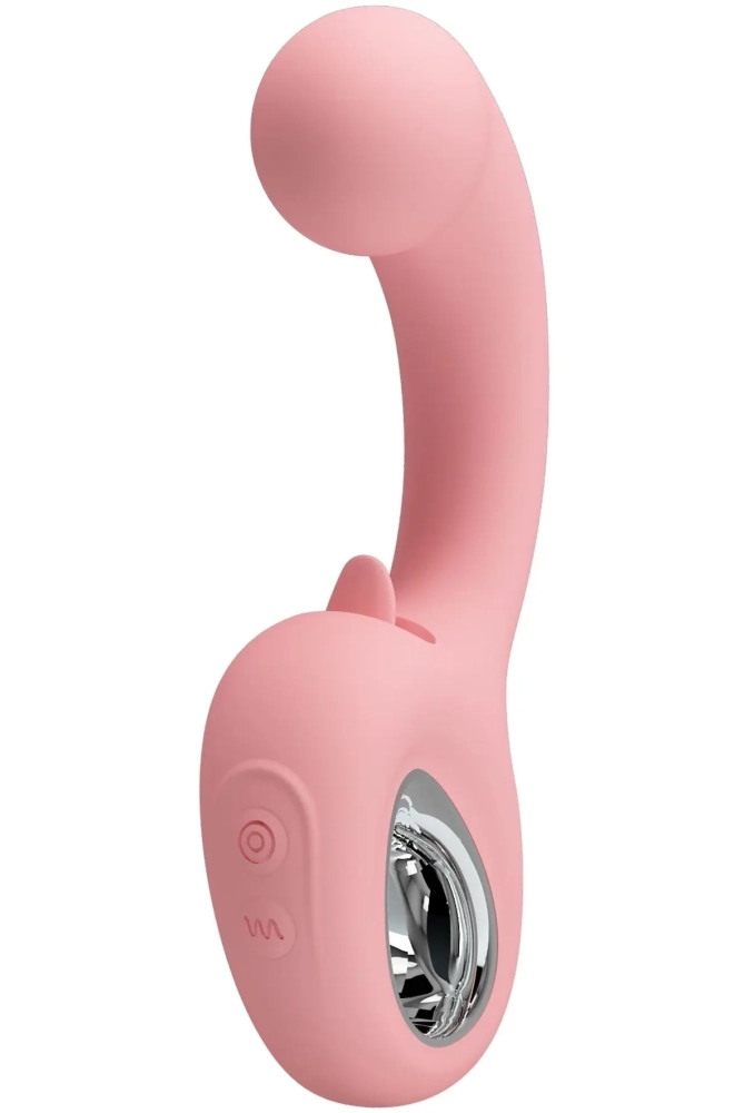 Pretty Love Erynnyes - wibrator do punku G z ruchomym języczkiem.webp