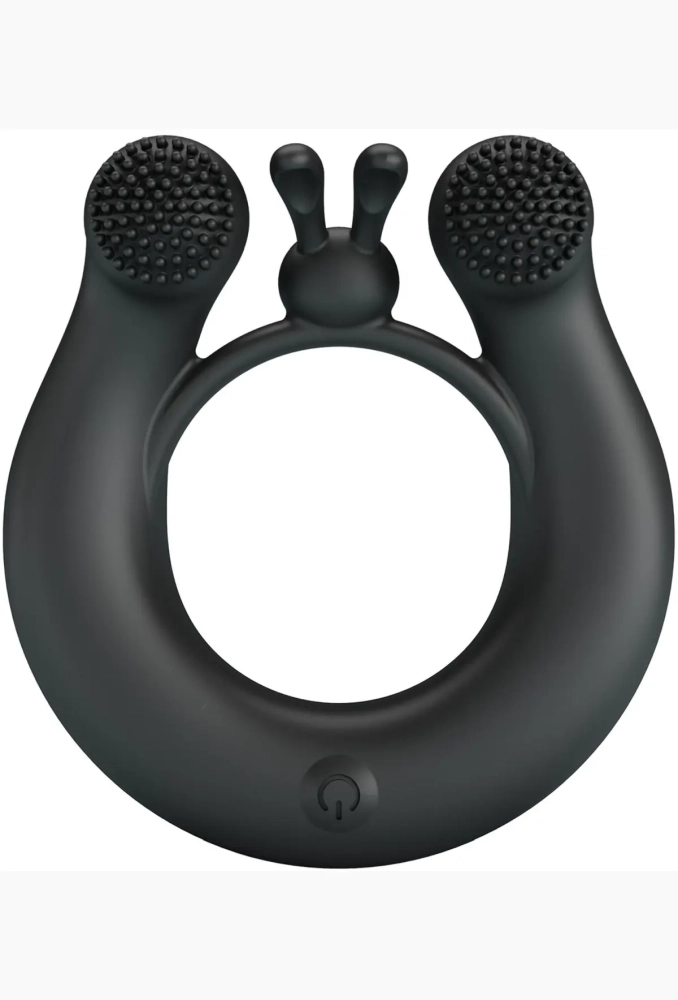 Pretty Love Dahlia - wibrujący pierścień erekcyjny 5.webp