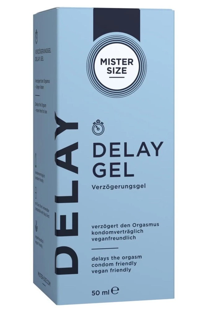 Mister Size Delay Gel 50 ml - żel opóźniający wytrysk.webp