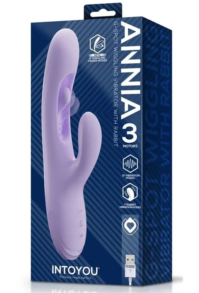 Intoyou Annia - wibrator z stymulującym językiem.webp