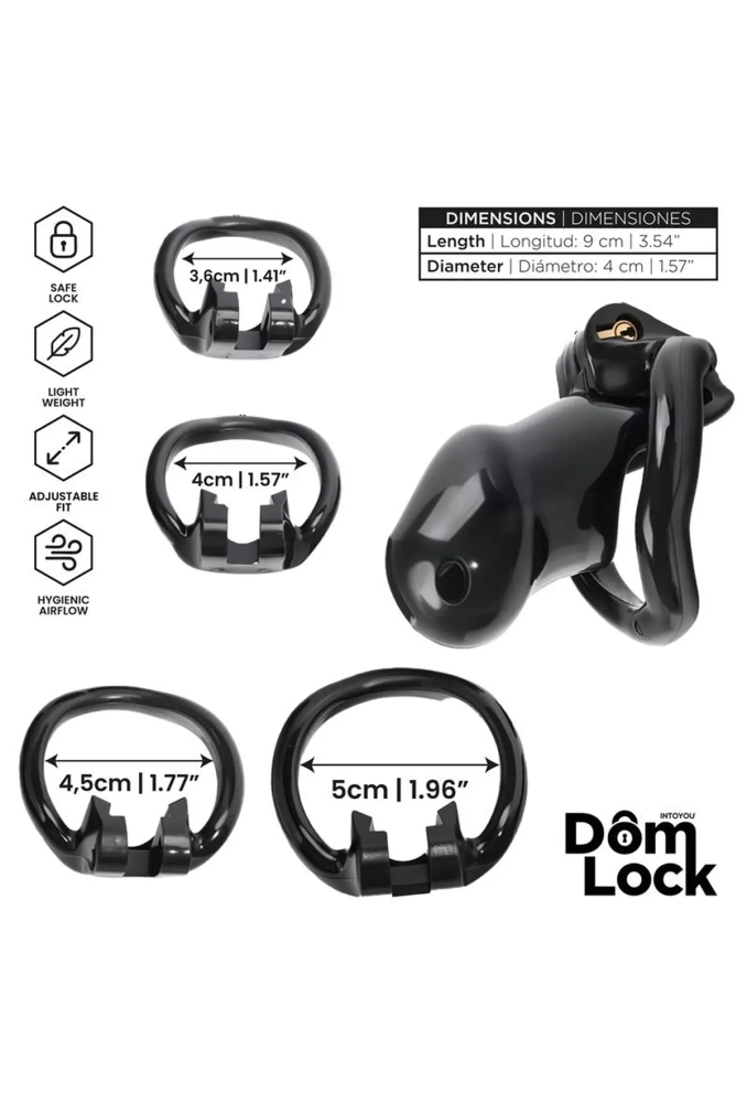 Domlock Guard Size S - kaganiec na penisa 3.webp