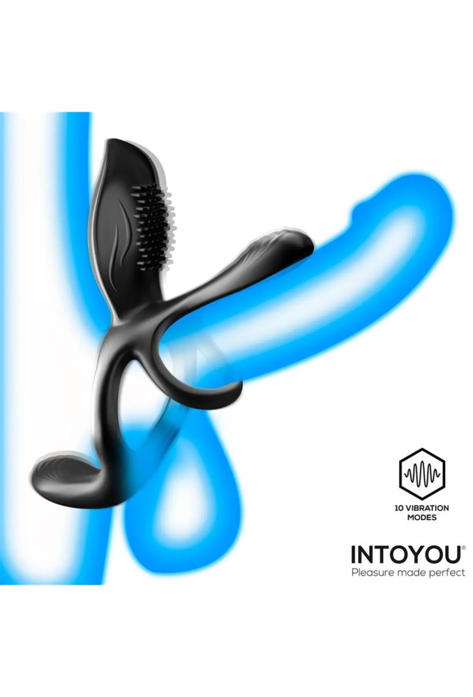 Intoyou Daxer - nakładka wibrujące stymulująca penisa i łechtaczkę 5.webp