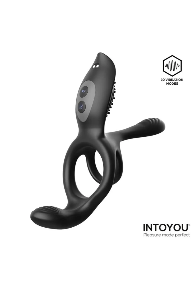 Intoyou Daxer - nakładka wibrujące stymulująca penisa i łechtaczkę 4.webp