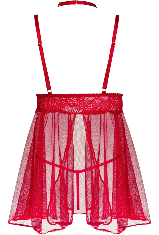 Milana Babydoll Cherry- zmysłowa haleczka 6.webp