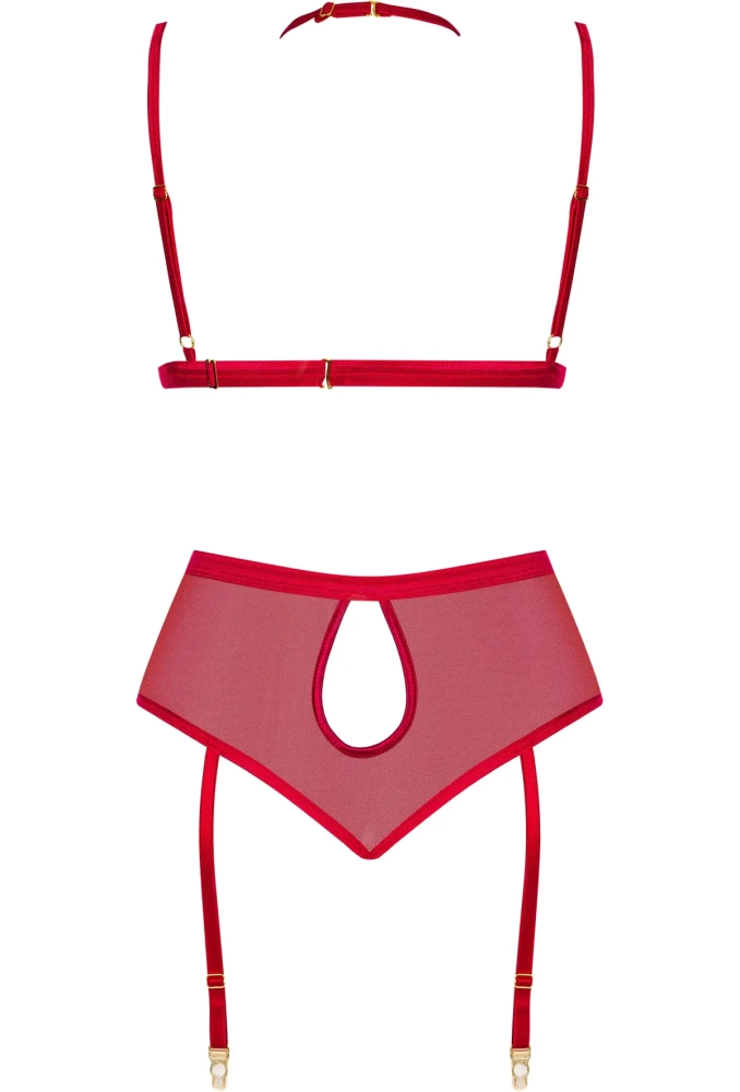Cristalyn set cherry - koronkowy komplet bielizny 6.webp