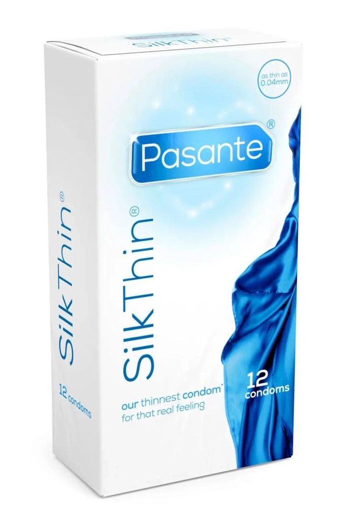 Pasante Silk Thin Condoms 12 szt. - prezerwatywy supercienkie.webp