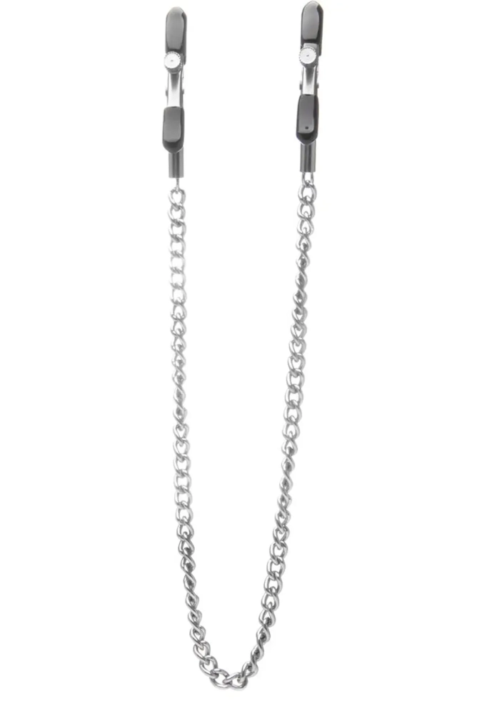 Ouch! Adjustable Nipple Clamps Metal - klipsy z regulacją na sutki.webp