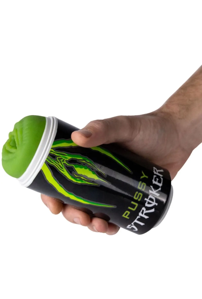 Pussy Stroker - męski masturbator  puszce po napoju 4.webp