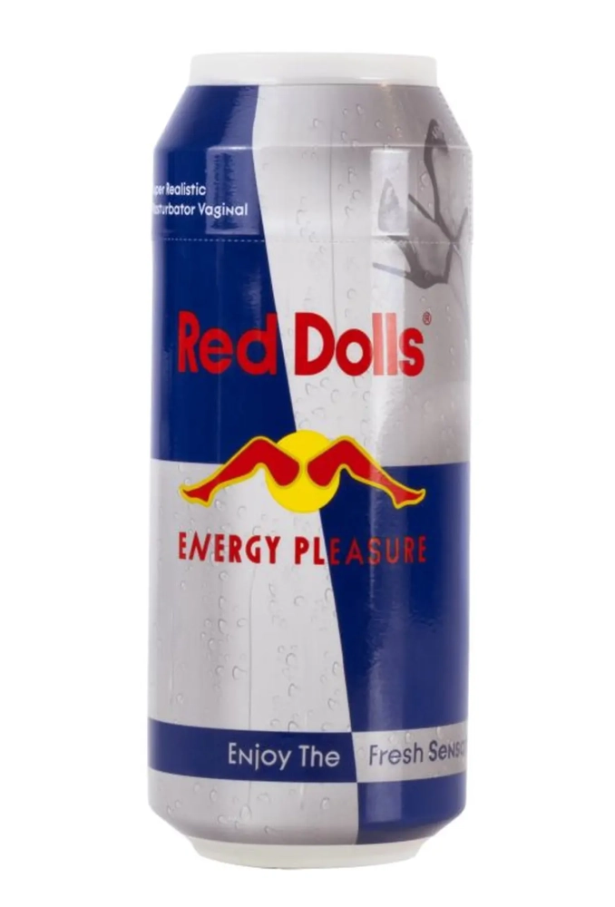 Red Doll Masturbator - męski masturbator  puszce po napoju.webp