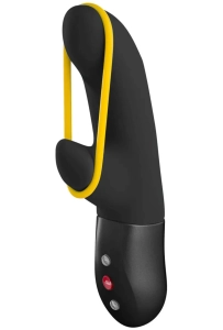 Fun Factory Amorino black - wibrator ze stymulatorem łechtaczki