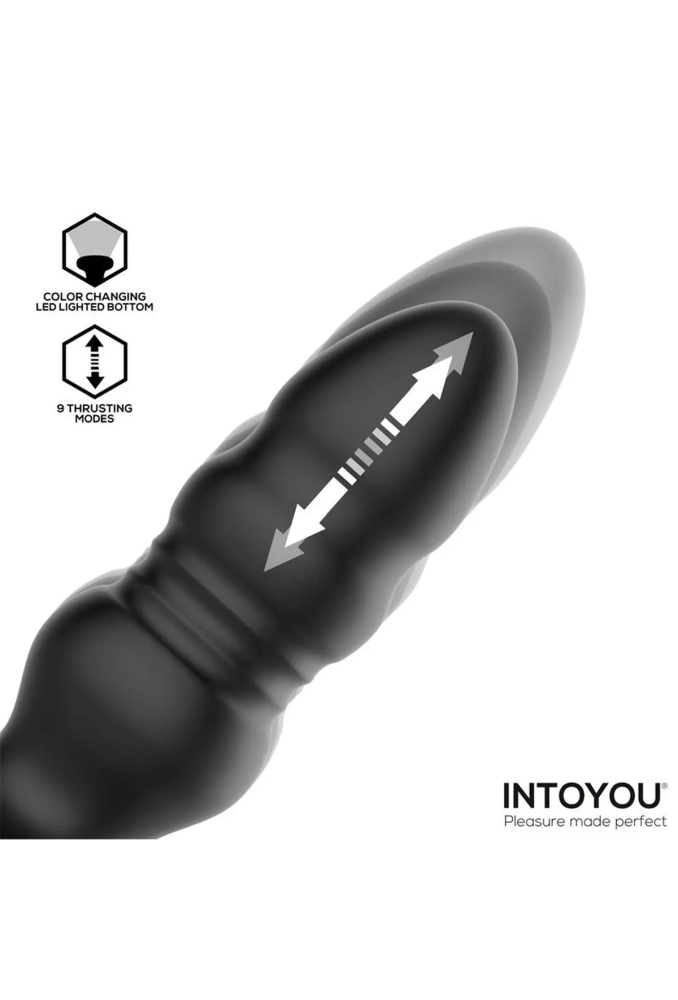 Intoyou Krax - korek analny  z ruchem posuwistym 4.webp