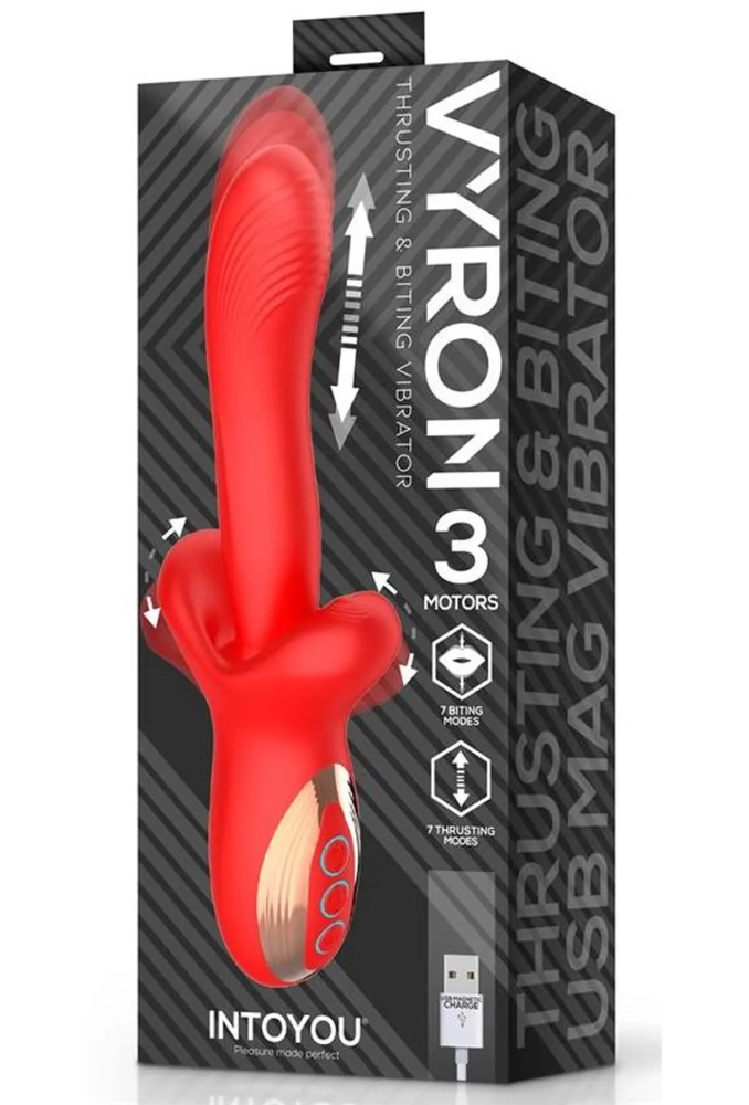 Intoyou Vyron - wibrator z ruchem posuwistym.webp