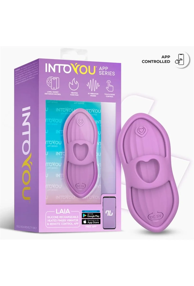 Intoyou Laia Lavender - masażer łechtaczki na palec 11.webp