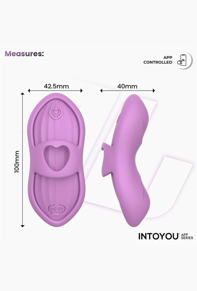 Intoyou Laia Lavender - masażer łechtaczki na palec 10.webp