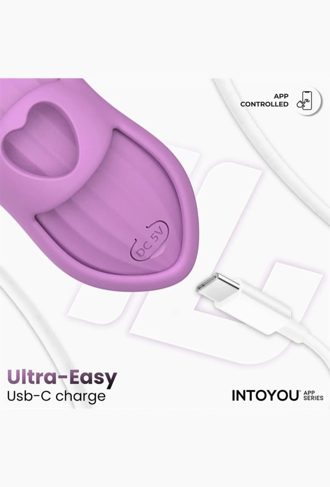 Intoyou Laia Lavender - masażer łechtaczki na palec 9.webp