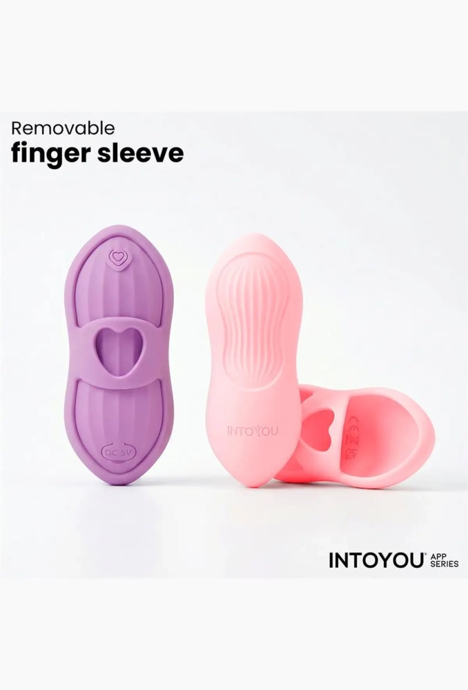 Intoyou Laia Pink - masażer łechtaczki na palec 11.webp