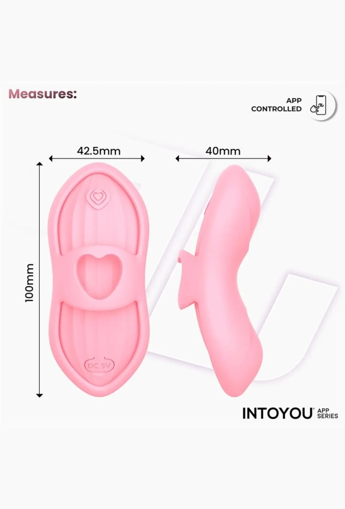 Intoyou Laia Pink - masażer łechtaczki na palec 10.webp