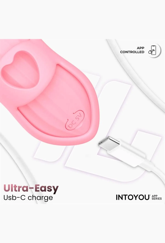 Intoyou Laia Pink - masażer łechtaczki na palec 9.webp