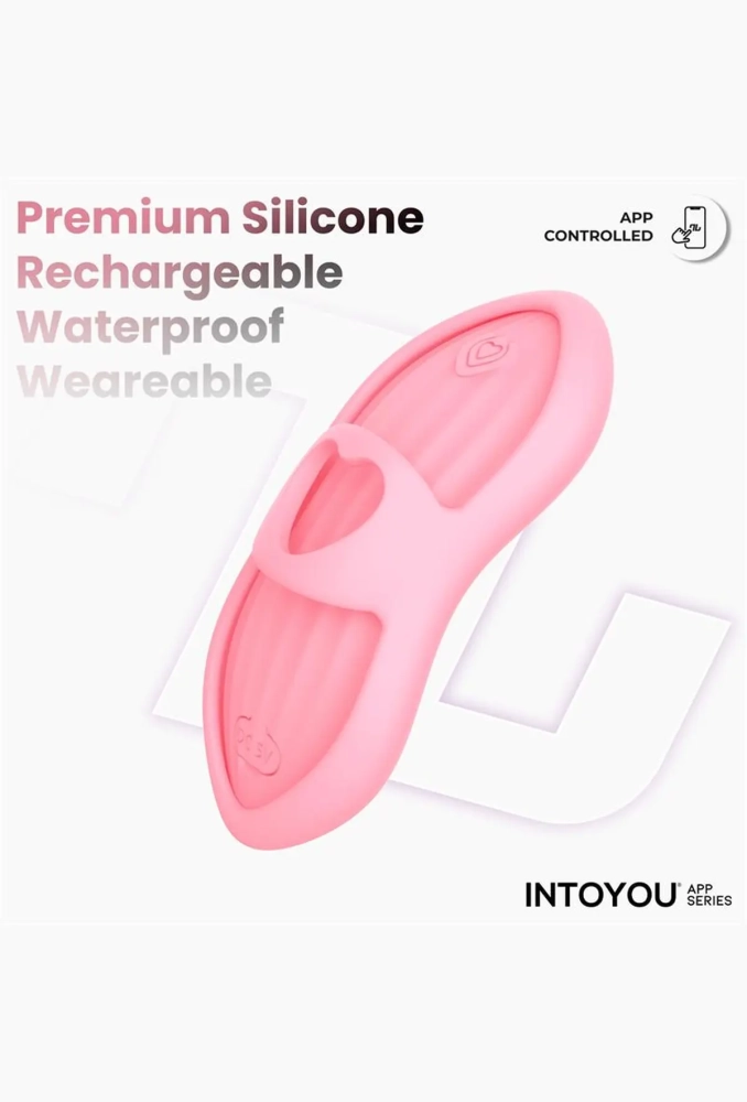 Intoyou Laia Pink - masażer łechtaczki na palec 6.webp