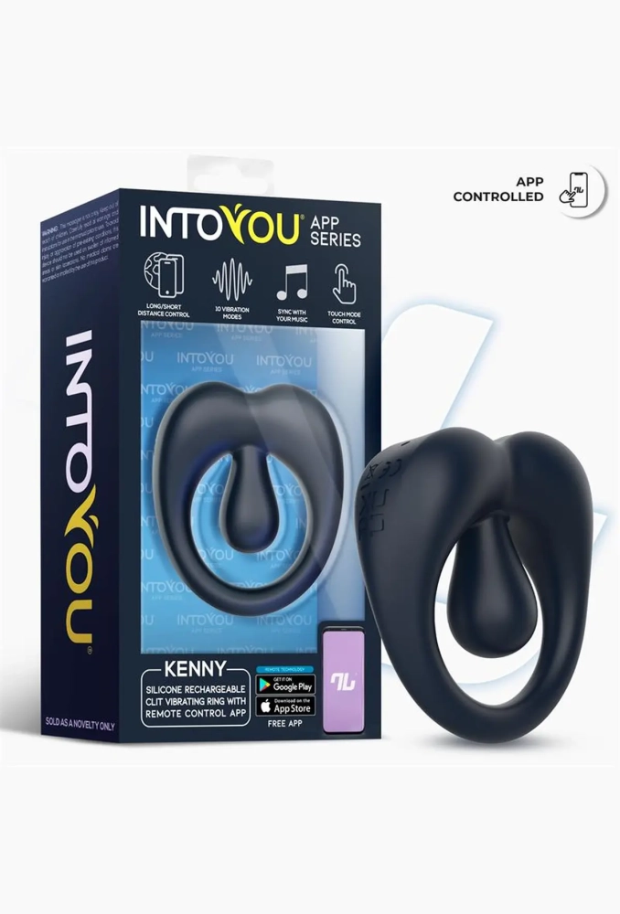 Intoyou Kenny - masażer łechtaczki wibrujący pierścień 2.webp