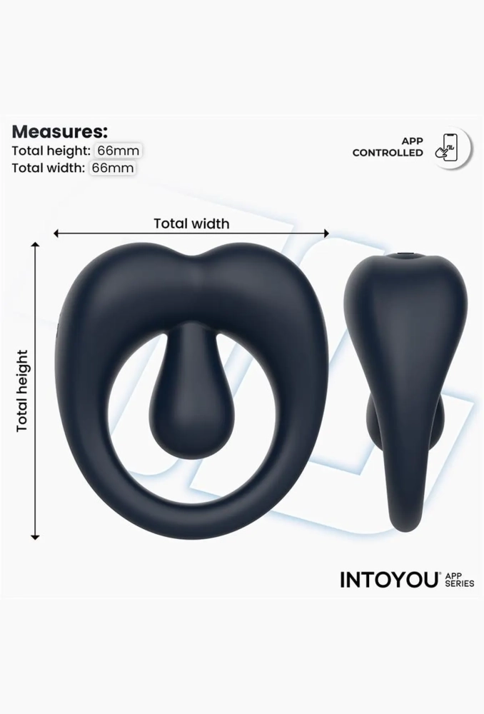 Intoyou Kenny - masażer łechtaczki wibrujący pierścień 3.webp