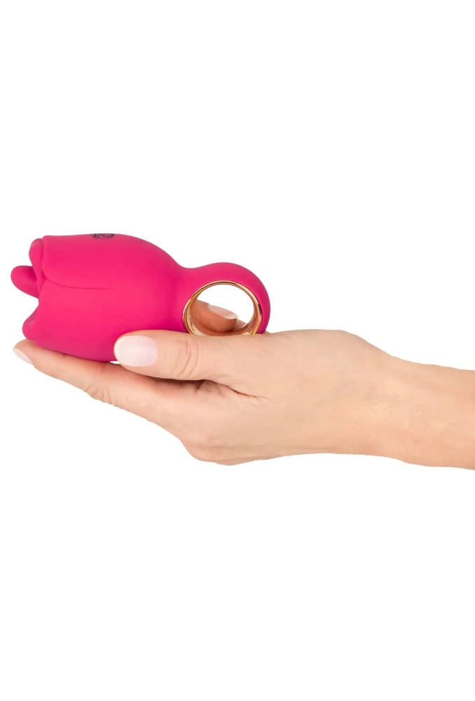 Oral Fun Tongue Vibrator - masażer łechtaczki usta z językiem 6.webp