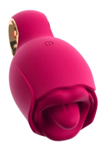Oral Fun Tongue Vibrator - masażer łechtaczki usta z językiem
