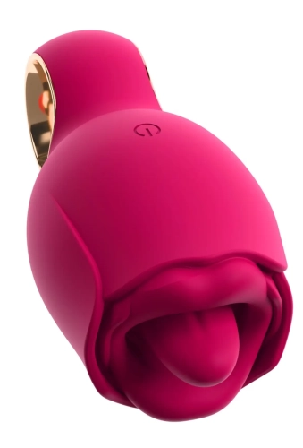 Oral Fun Tongue Vibrator - masażer łechtaczki usta z językiem
