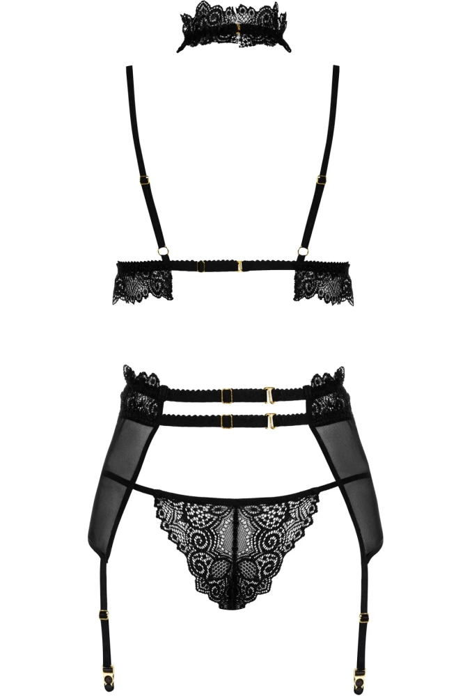 Velvet Sin Set Black - koronkowy komplet bielizny 6.webp