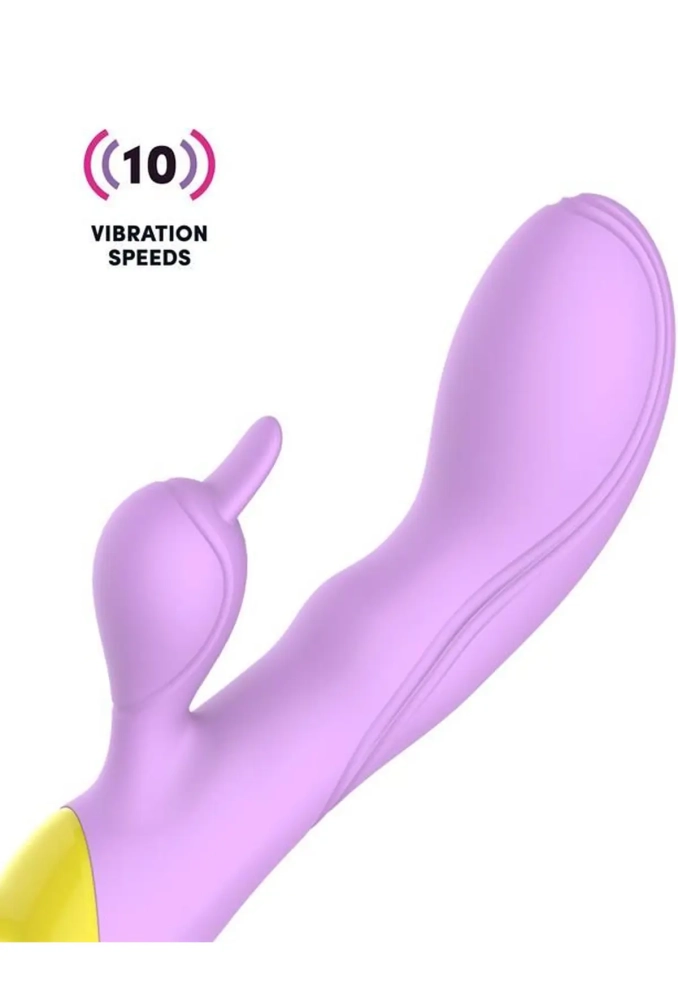 Festival Lilly - silikonowy wibrator ze stymulatorem 2.webp