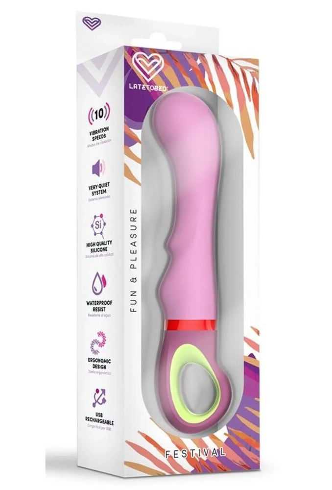 Festival Kandy - silikonowy wibrator do punktu G 6.webp