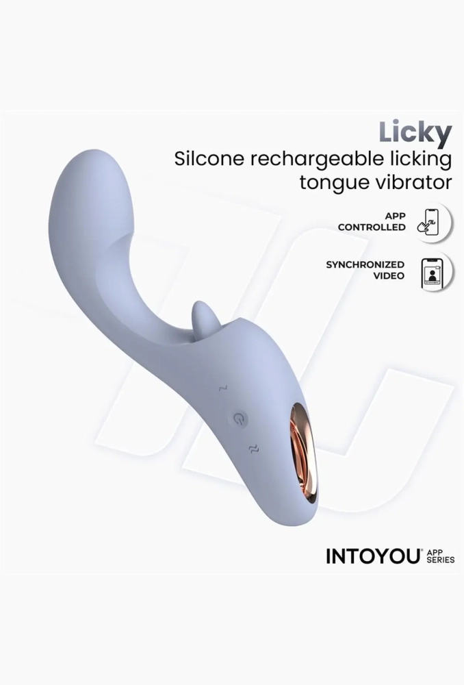 Intoyou App Licky - wibrator z aplikacją i stymulującym języczkiem 4.webp