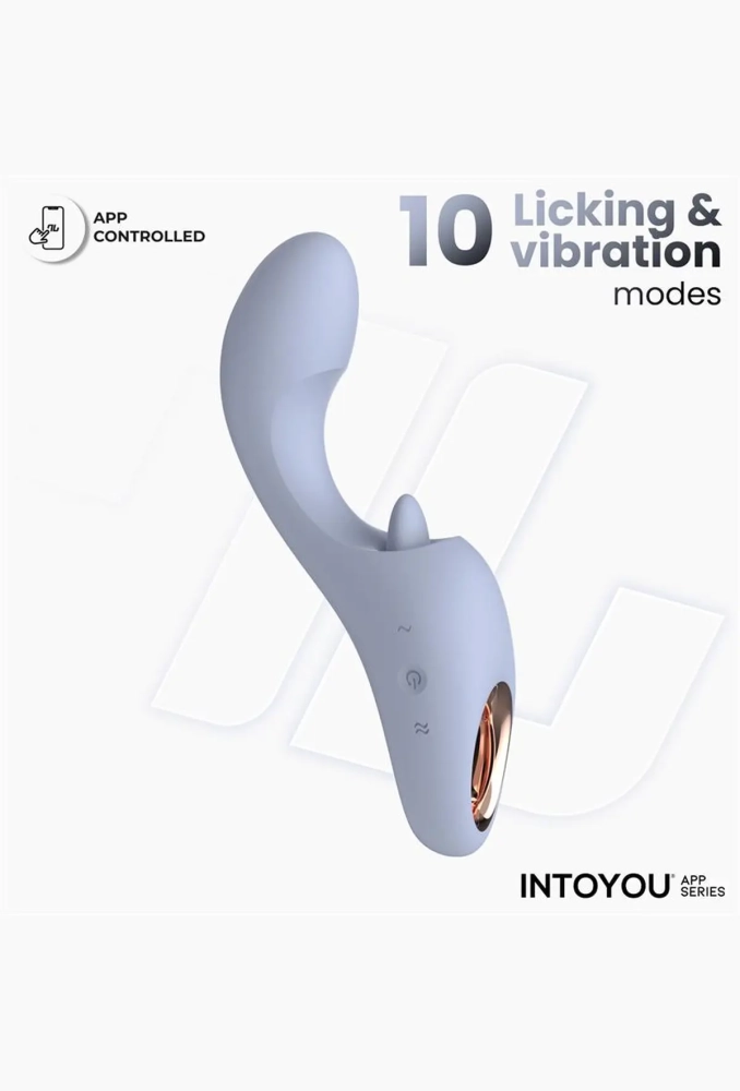 Intoyou App Licky - wibrator z aplikacją i stymulującym języczkiem 3.webp