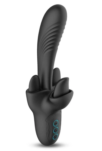 Intoyou Triton - wibrator z trzema języczkami do stymulacji