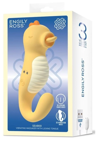 Engily Ross Seaboo Massager - masażer łechtaczki konik morski