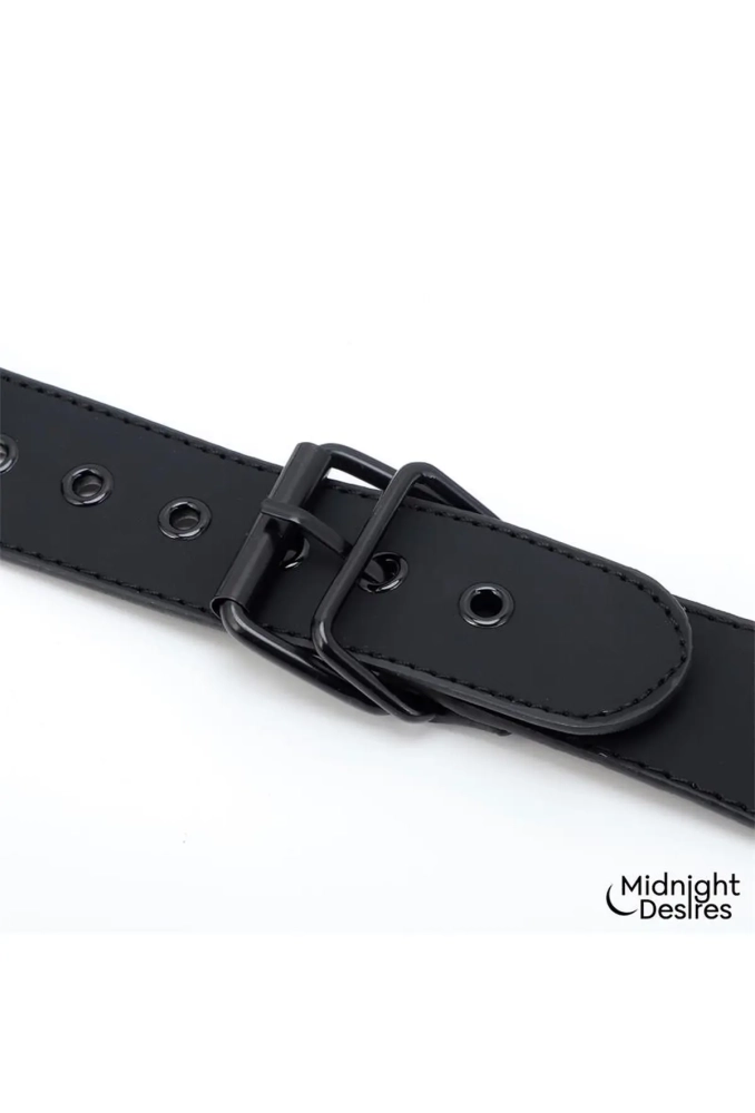 Midnight Desires Collar And Wrist Cuffs - kajdanki na ręce 5.webp