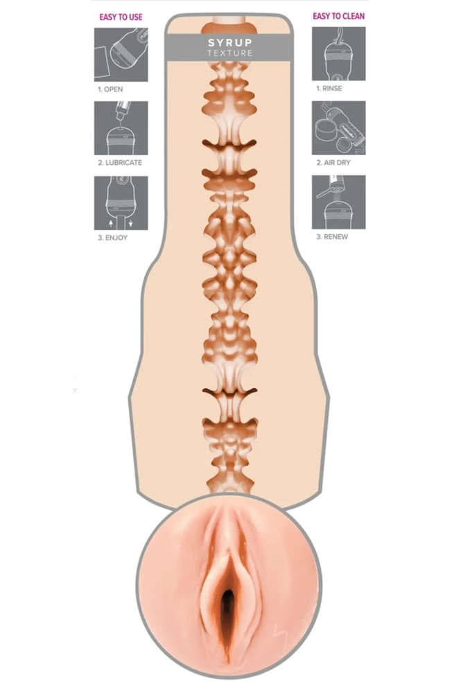 Fleshlight Emma Hix Syrup - masturbator dla mężczyzn 3.webp