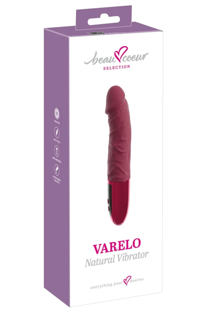 Varelo Natural Vibrator - realistyczny silikonowy wibrator 8.webp