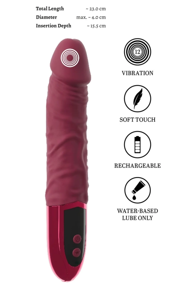 Varelo Natural Vibrator - realistyczny silikonowy wibrator 5.webp