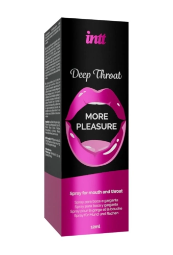 Intt Deep Throat Spray 12 ml - spray do ust i gardła