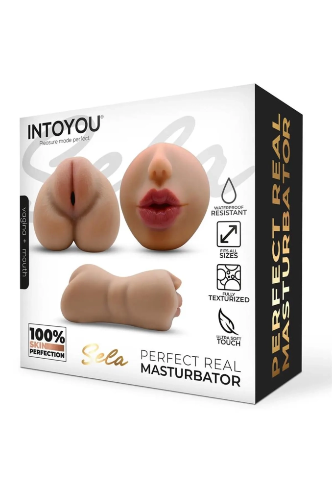 Liketrue Sela Vagina and Mouth Super Realistic - realistyczne usta oraz wagina.webp