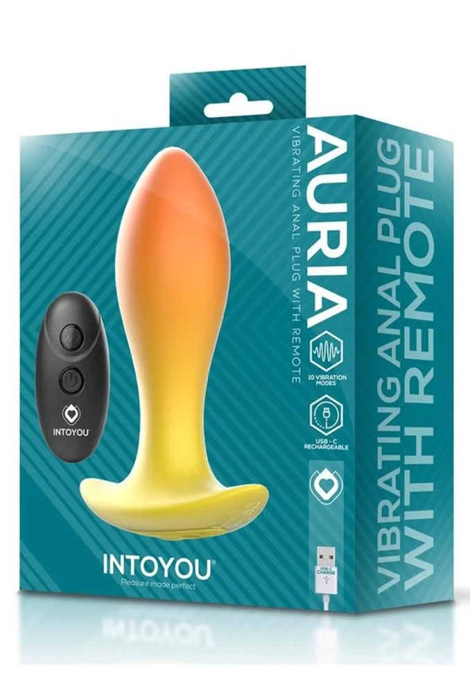 Intoyou Auria - korek analny sterowany pilotem.webp