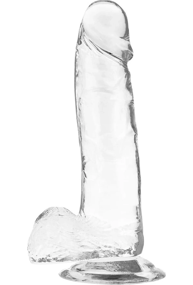 X Ray Clear Cock With Balls 20 cm - przezroczyste silikonowe dildo 2.webp