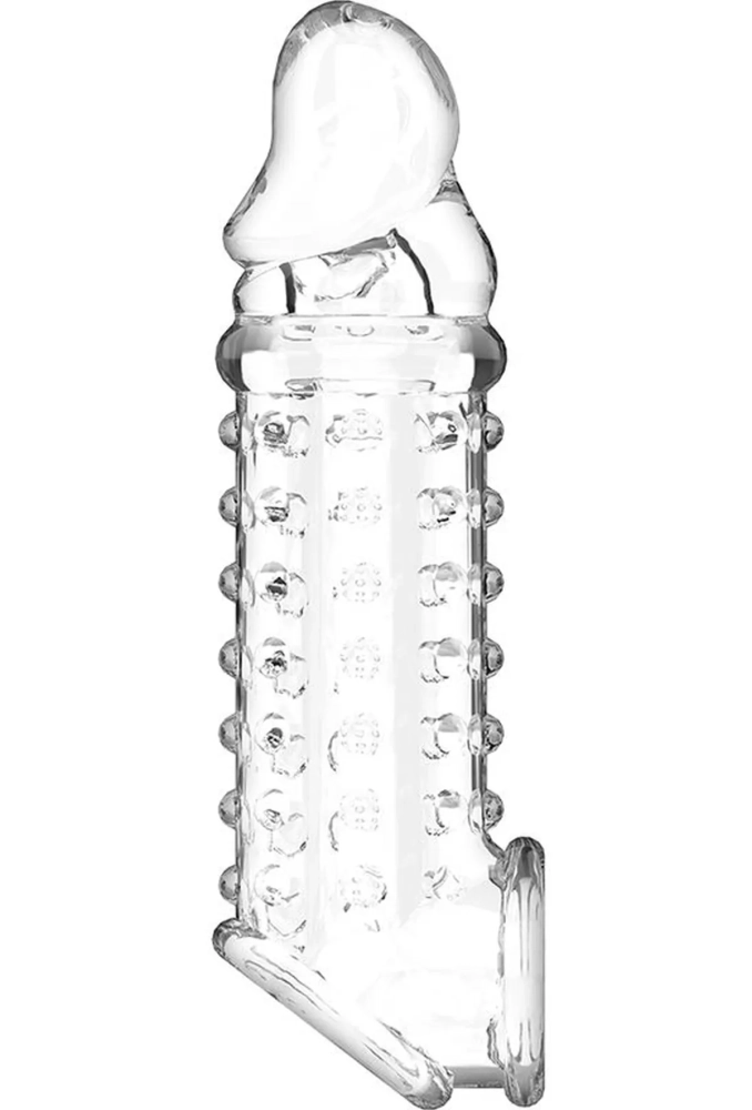 VirilXL Penis Extension And Sheath V11 Transparent - nakładka przedłużająca penisa oraz stymulująca 3.webp