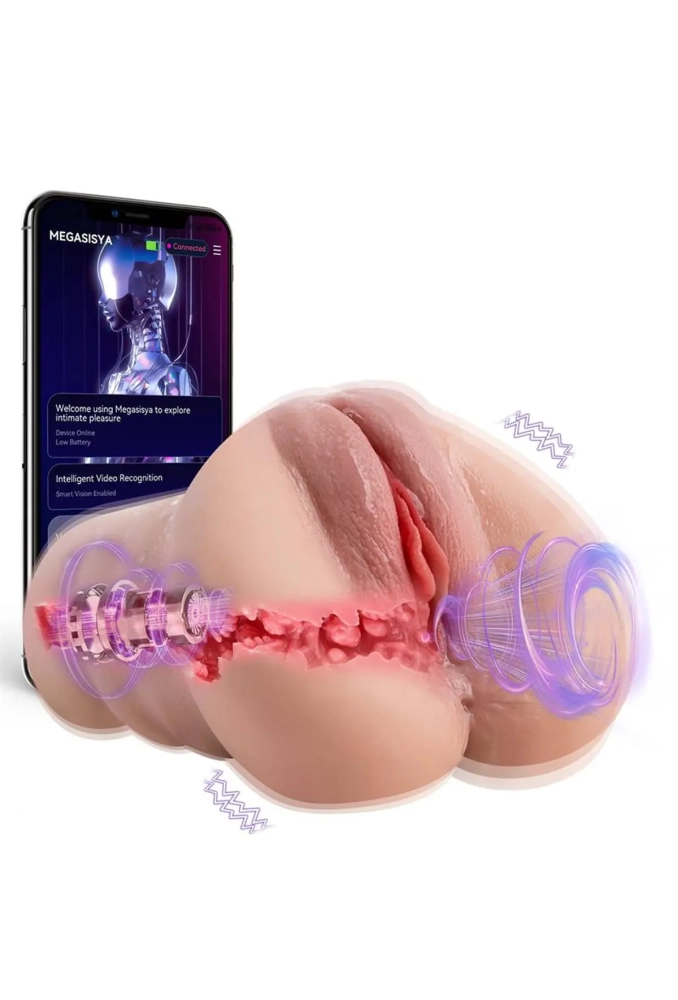 XISE Sora - sztuczna pochwa i anus z wibracją oraz ssaniem 2.webp