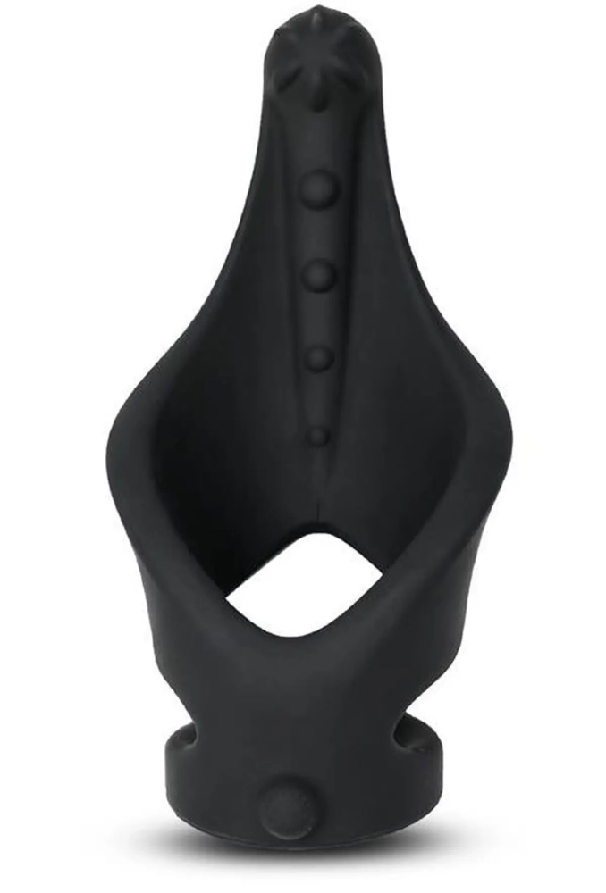 Double Penis Ring Solid Silicone 3745 mm - podwójny pierścień erekcyjny.webp