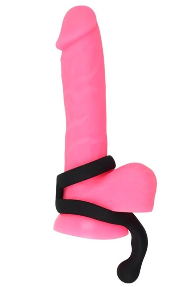 Double Penis Ring Solid Silicone 5040 mm - podwójny pierścień erekcyjny 5.webp